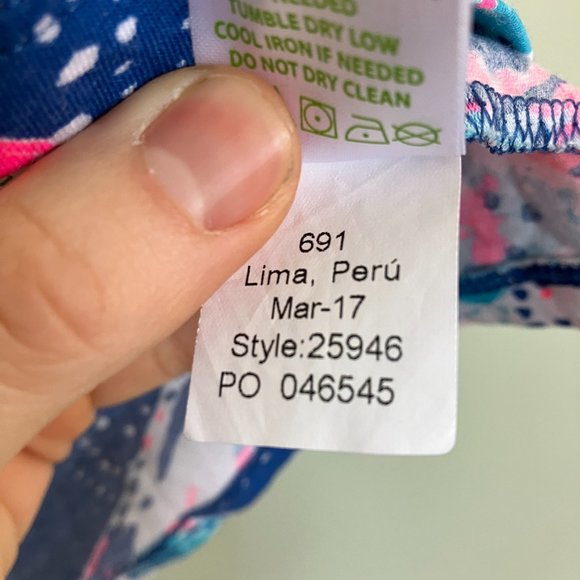 Lilly Pulitzer dori tee starfish print short sleeve t-shirt size XXS - Picture 7 of 9